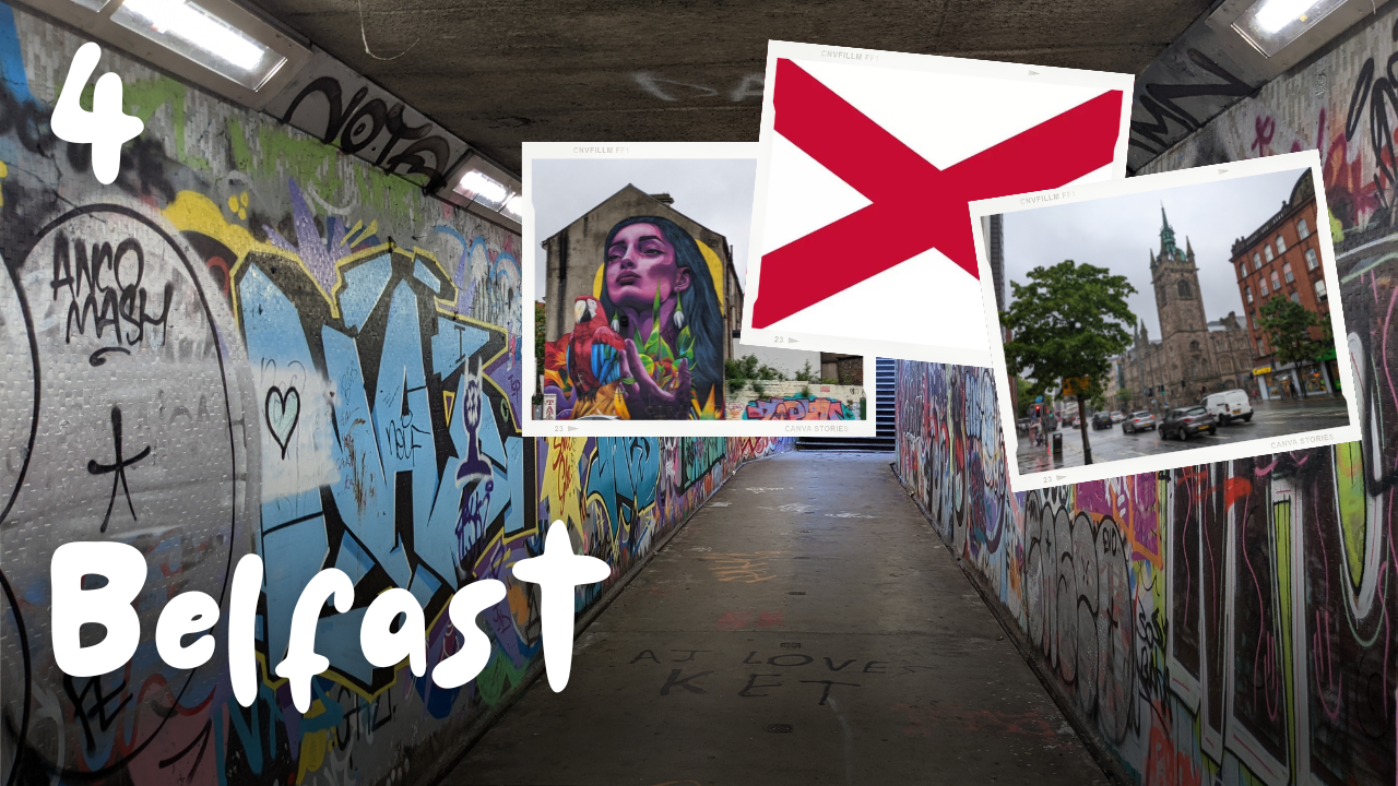 4. SEVERNA IRSKA: Belfast (+ irska mitologija)