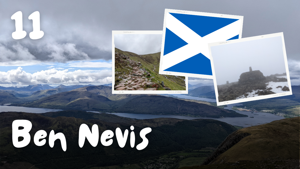 11. ŠKOTSKA: Ben Nevis (+ Great Glen, Fort William & zgodba o Cailleach)