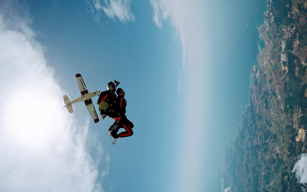 Skydiving at 4,200 Meters #2020 - Mitja Kastrevc & ProstiPad.si